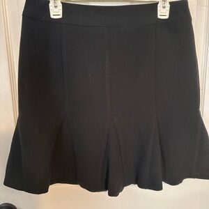 Banana Republic Black Skater Skirt